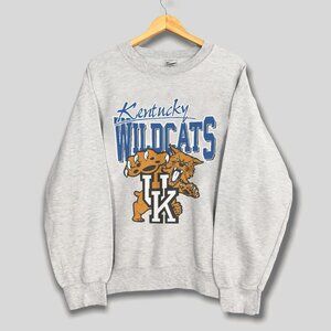 90s Vintage 90s University of Kentucky Wildcats Logo Sweatshirt, NCAA Shirt Tee